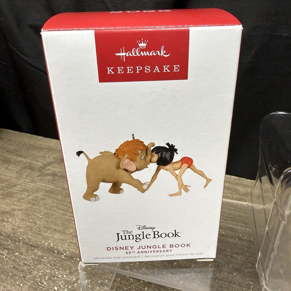 Hallmark Keepsake Ornament 2022 Disney Jungle Book 55th Anniversary NIB QXD6483
